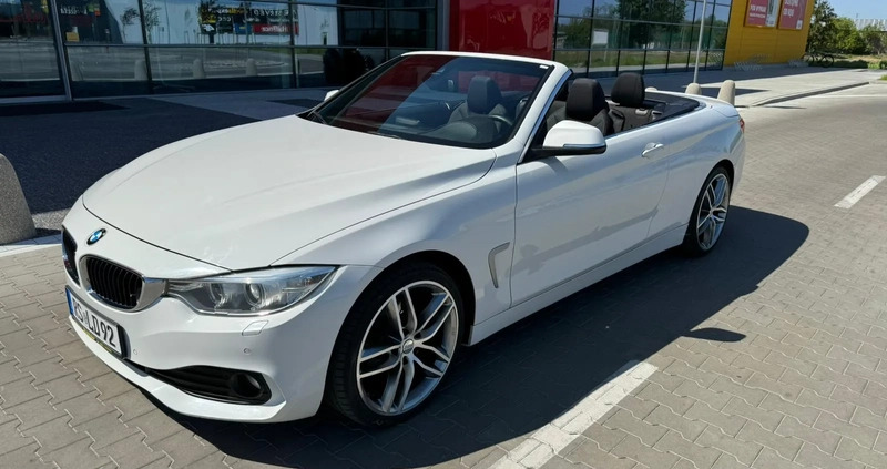 BMW Seria 4 cena 95000 przebieg: 152500, rok produkcji 2015 z Kleszczele małe 352